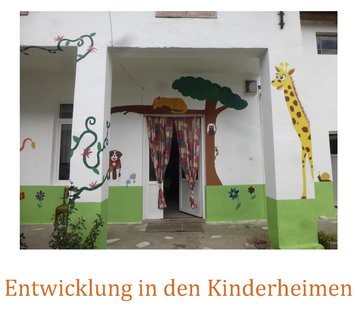 TEntwicklung in den Kinderheimen